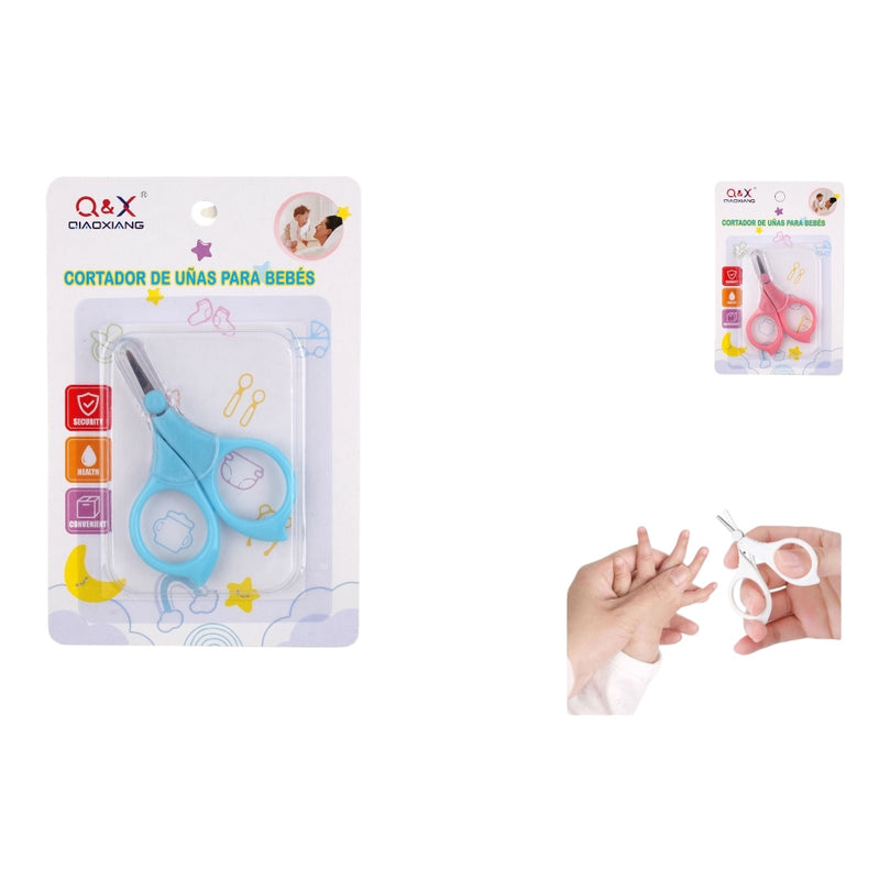 Jr-6041-1 Tijeras De Seguridad Para Beb¨¦s Mezcladas 2 Colores - Q&X
