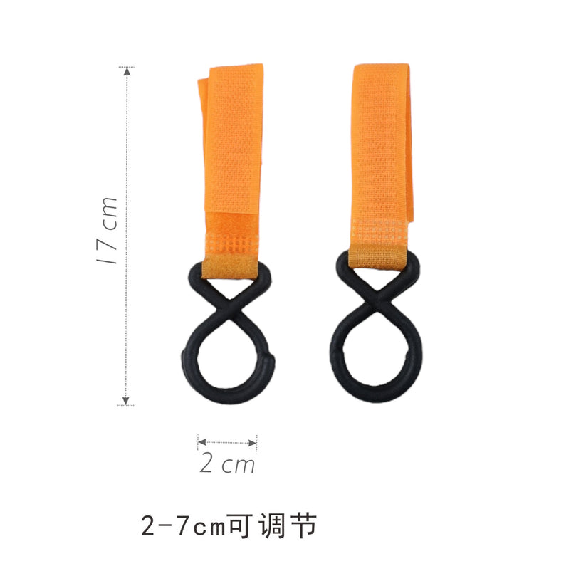 Gancho De Doble Anillo Para Cochecito De 2 Piezas - Q&X