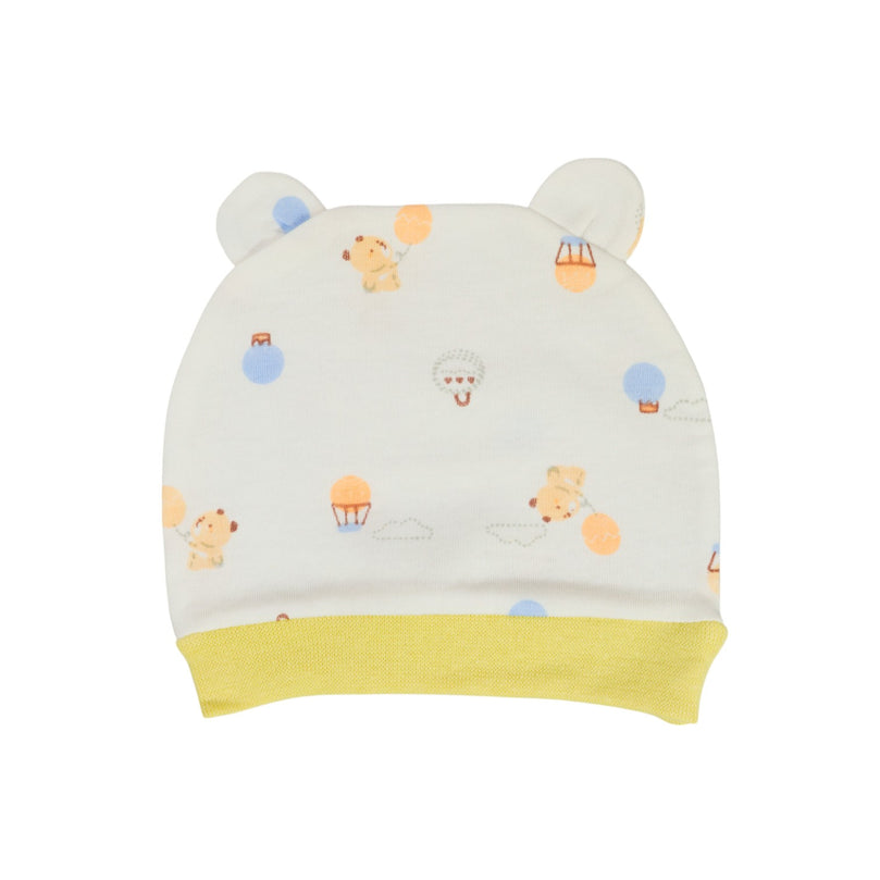 Gorrito para Bebé de 1 a 3 Meses con Orejita