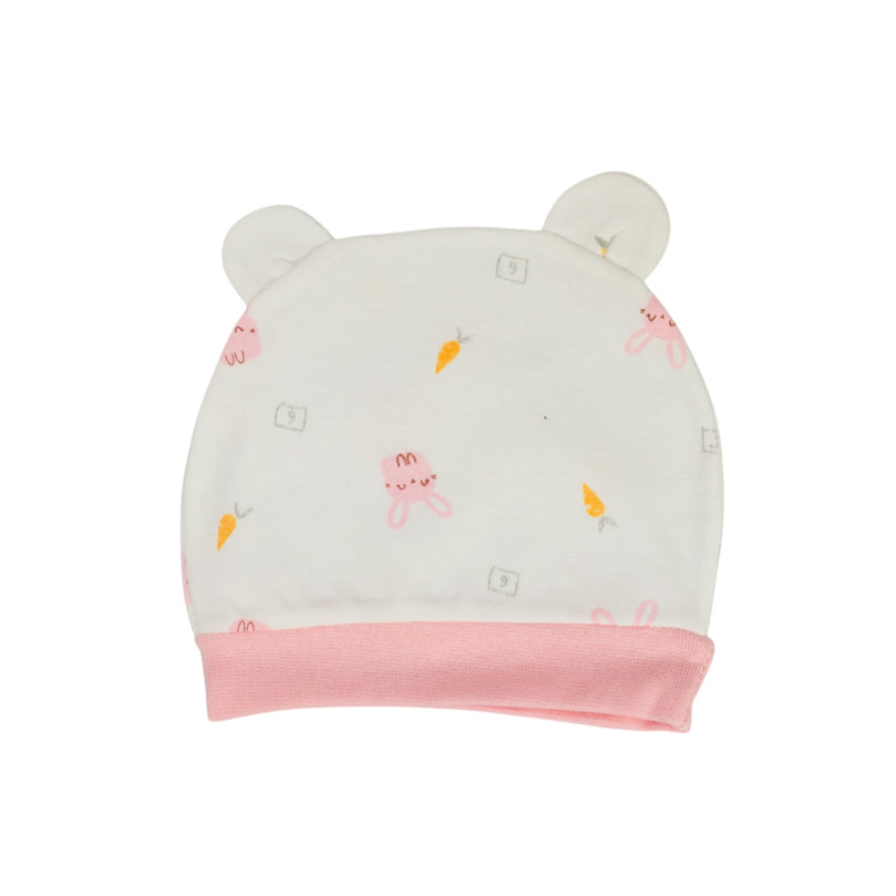 Gorrito para Bebé de 1 a 3 Meses con Orejita