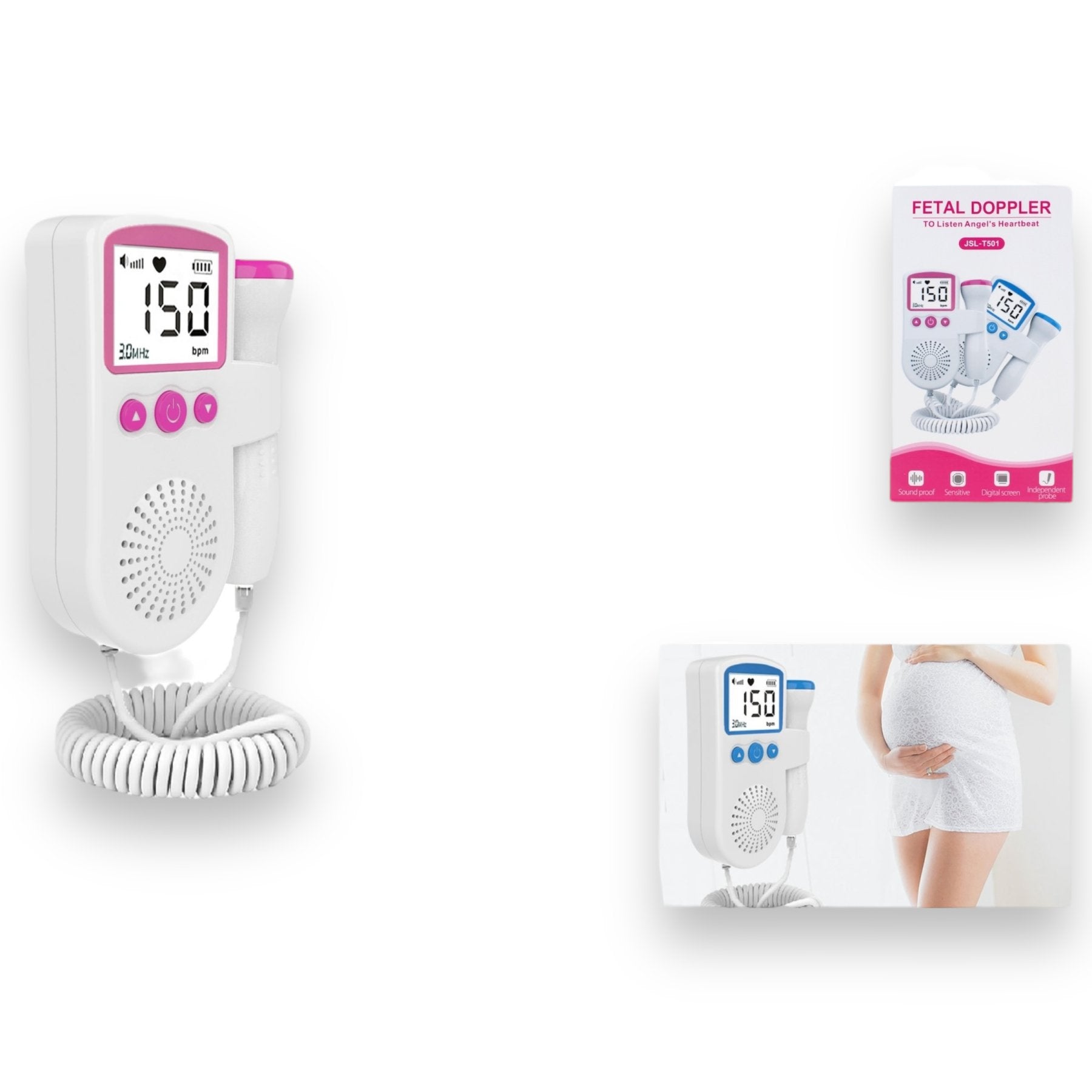 Medidor De Frecuencia Cardiaca Fetal - Q&X