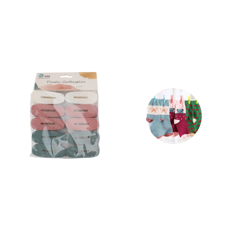Xrz73 Pinzas Para La Ropa 10Uds