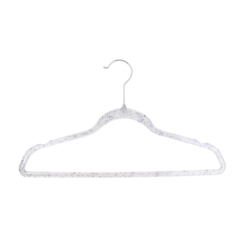Perchas de plástico cristal 4 pcs 40x21 - Q&X