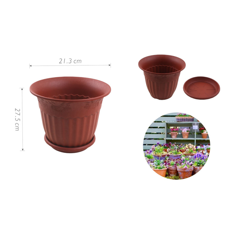 Maceta de plastico 27.5*21.3 HDJ-3003