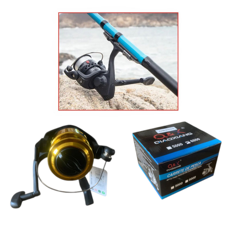 Carrete de Pesca De Plástico Nb4000 - Q&X
