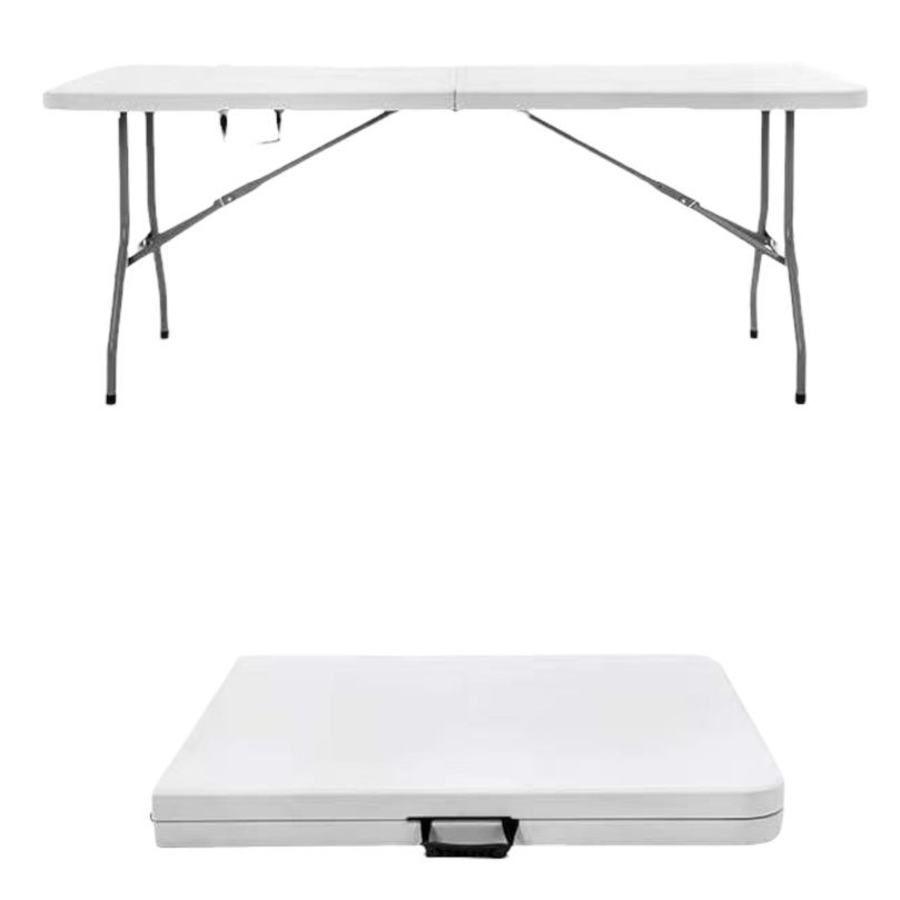 Mesa Plegable Blanco 1.5m