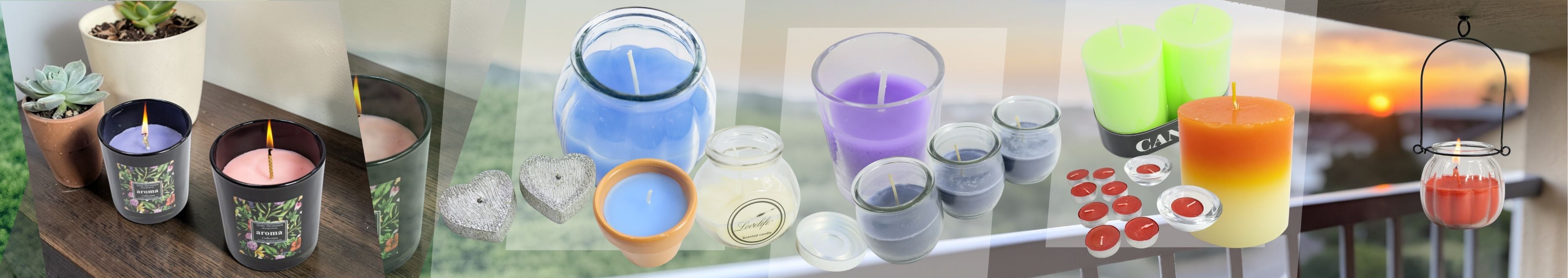 Velas y aromatizantes