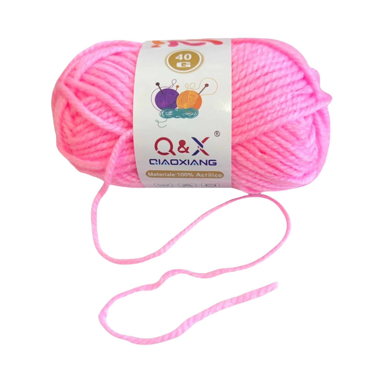Lana Acrilica 3 Hebra 40G