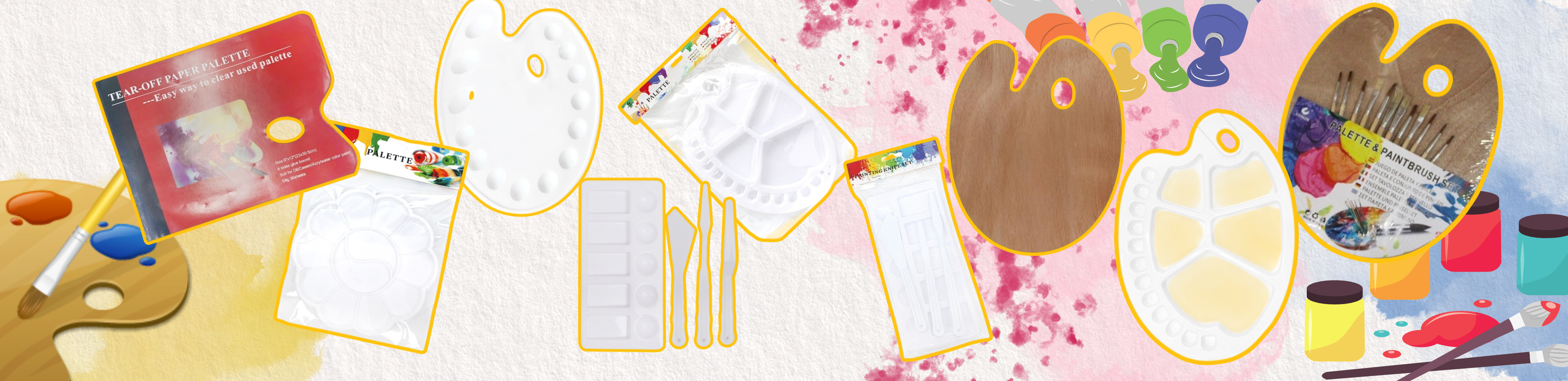 Paleta para pintura
