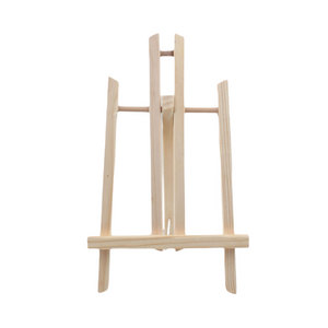 Atril Caballete 13Cm + Lienzo 7X7Cm