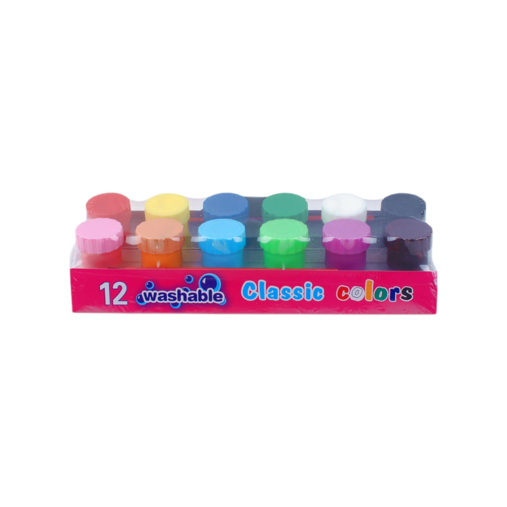 12 Piezas De Pintura De Acuarela De 22Ml Serie Grande + Un Cepillo De Pl¡§¡éStico Termorretr¡§¡éCtil