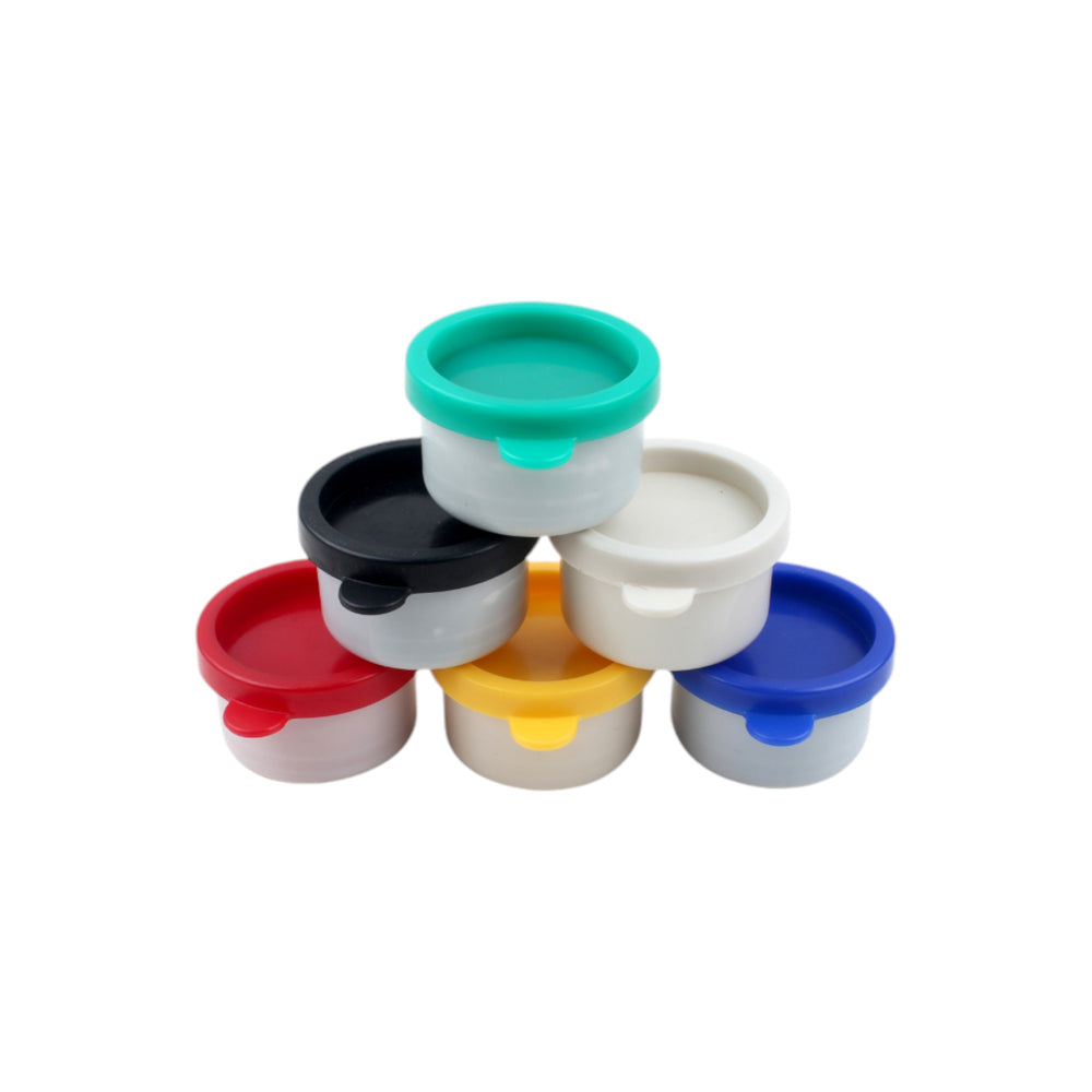 Caja De Color De Pintura Para Dedos De 6 Piezas De 25 G