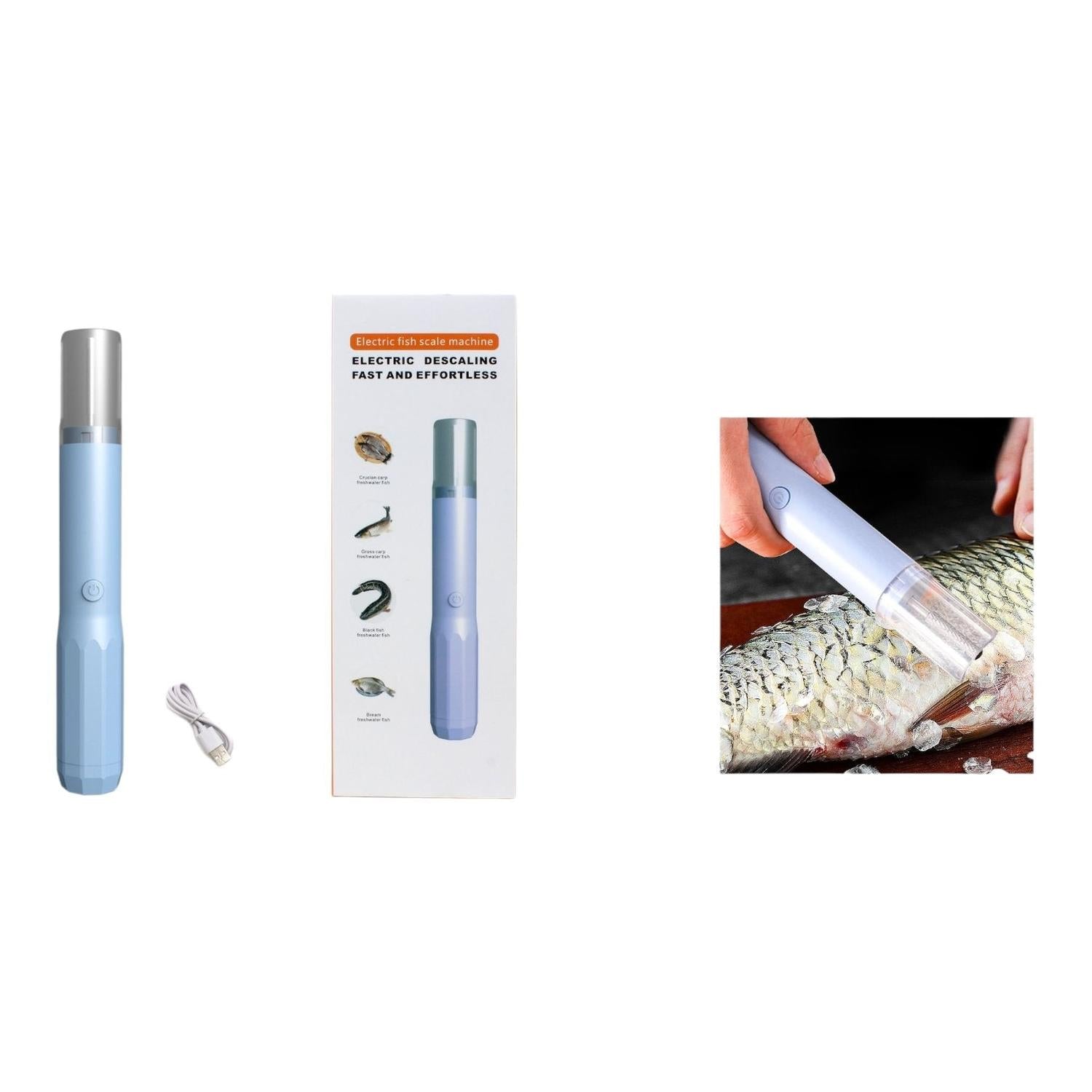 Escalador De Pescado Electrico