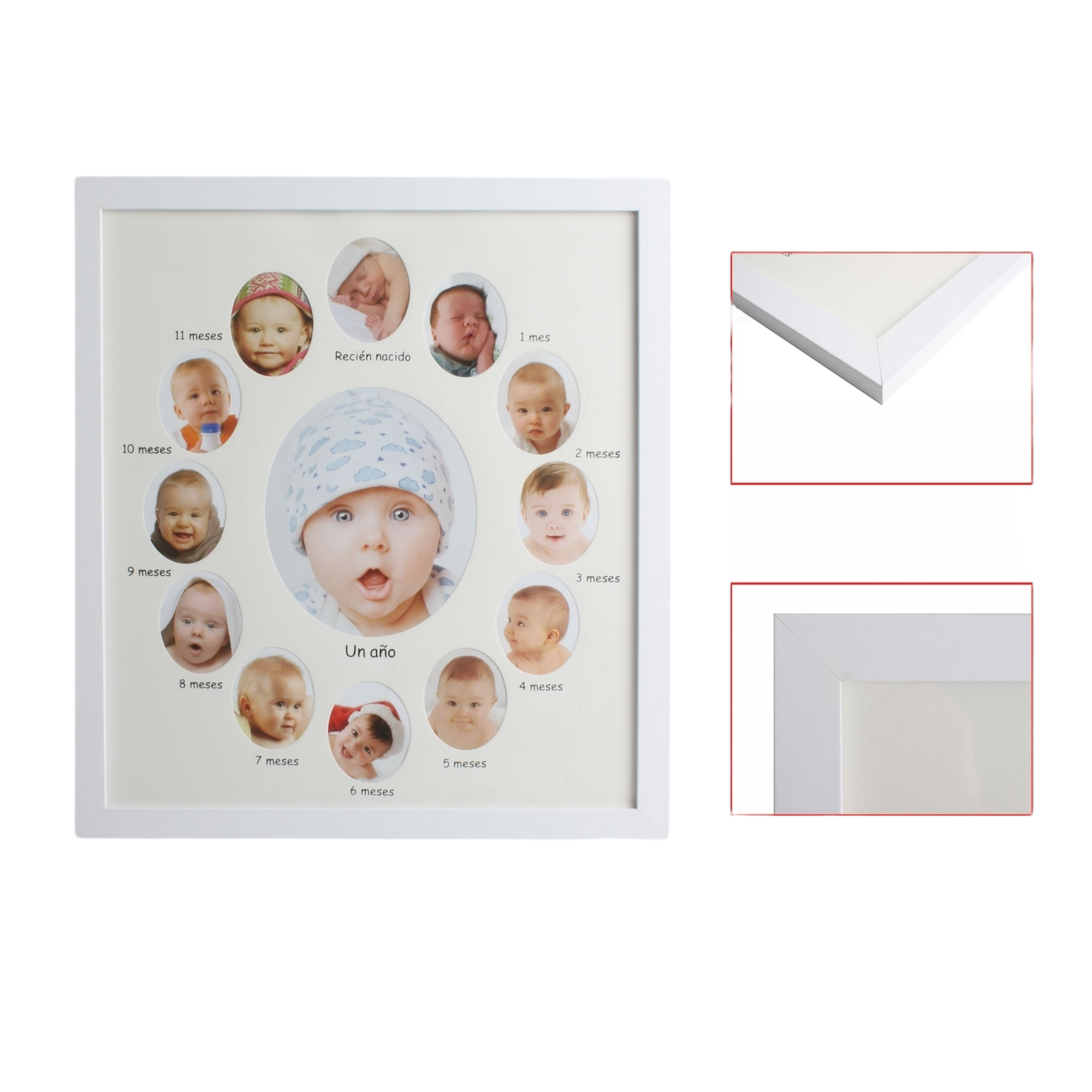 Marco Fotografico Qiaoxiang Modelo 440 - 32x36 cm