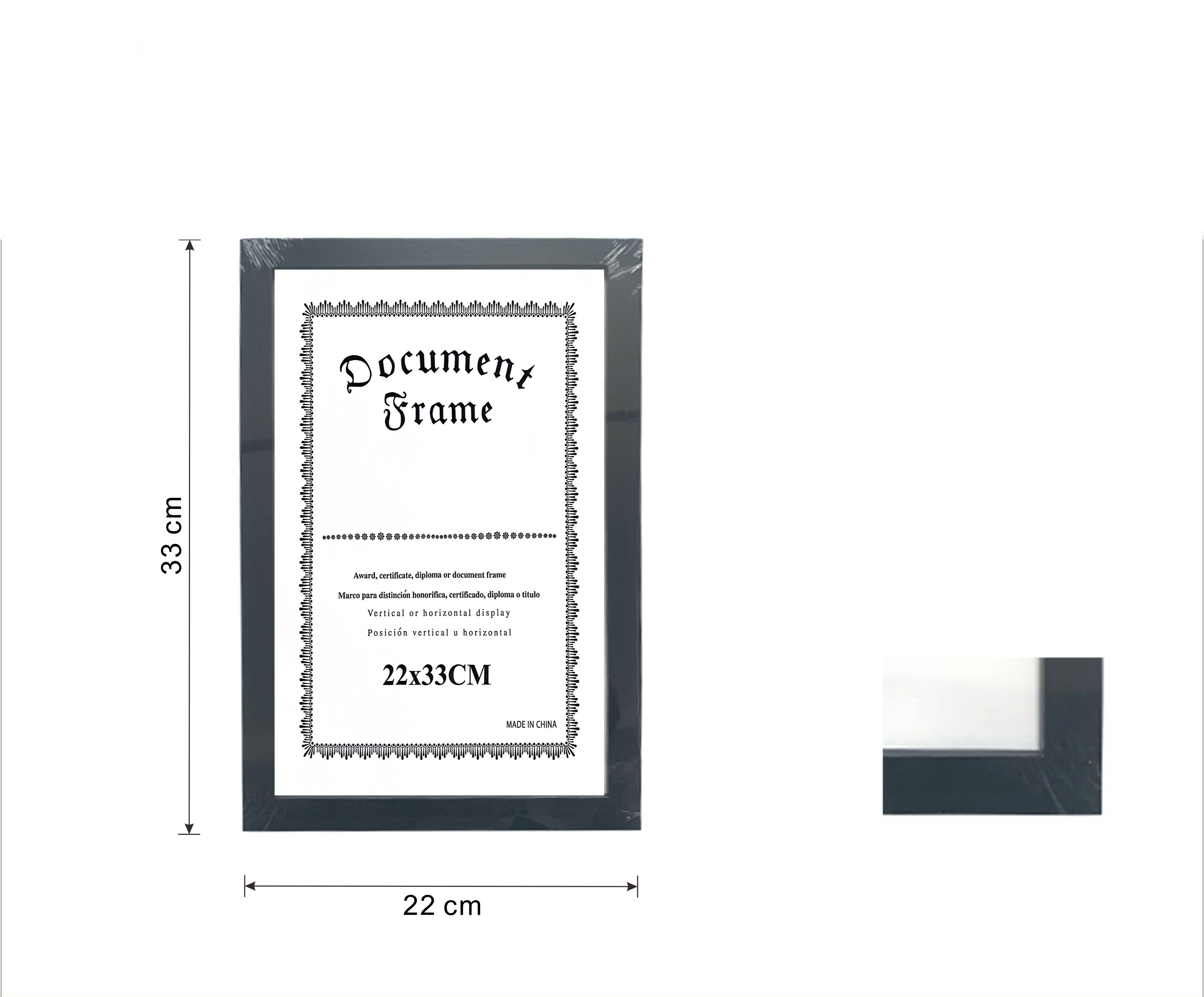 Marco Fotografico Qiaoxiang Modelo 450 - 22x33 cm