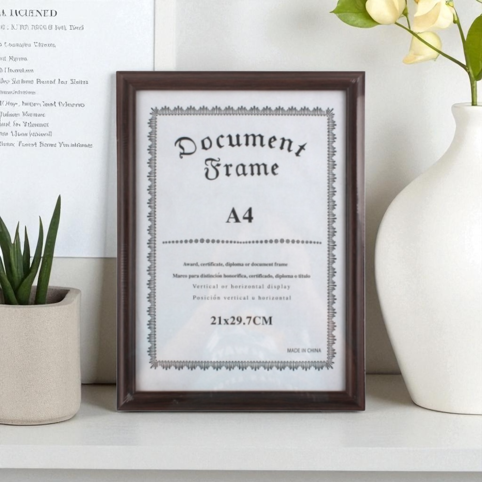 Marco Fotografico Qiaoxiang Modelo 428 - 18x24 cm