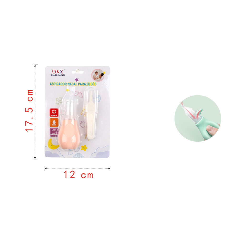 Aspirador nasal anti-retorno JR-6032 mezcla 2 colores