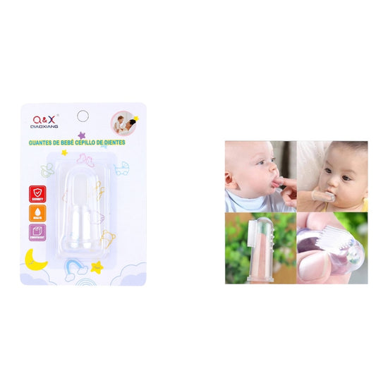 Jr-6027 Cepillo De Dientes De Dedo Sin Caja Individual 1 Color - Q&X