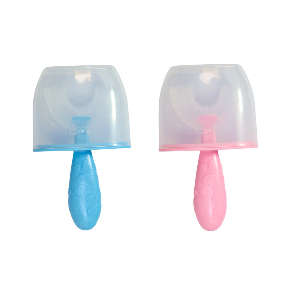 Cepillo de dientes en forma de U para bebé