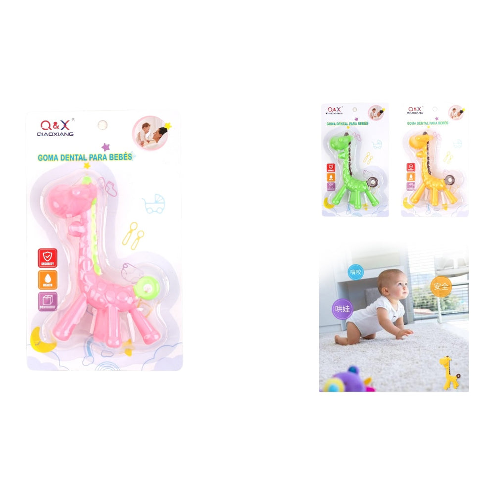 Jr-8016 Tarjeta De Succi¨®n Mordedor Jirafa Mezclado 3 Colores - Q&X