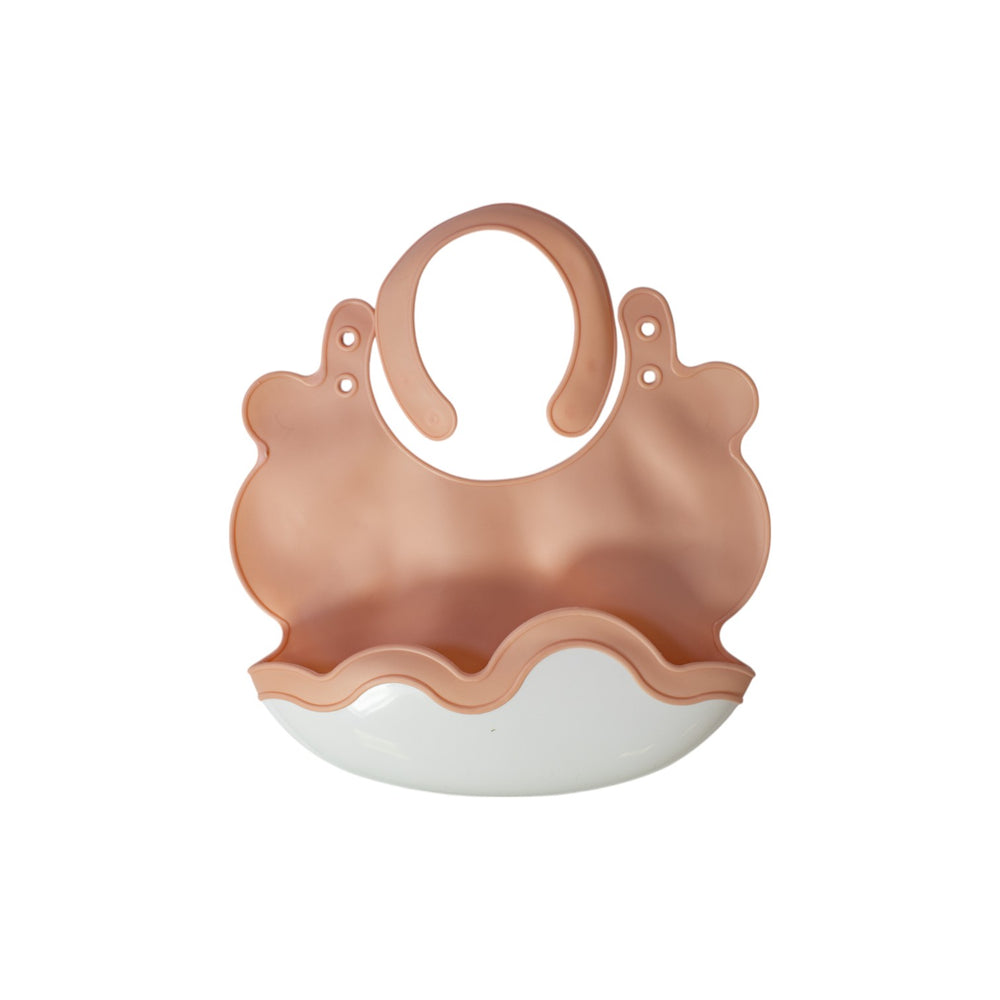 Babero Comedor con Bolsillo 3D de Silicona