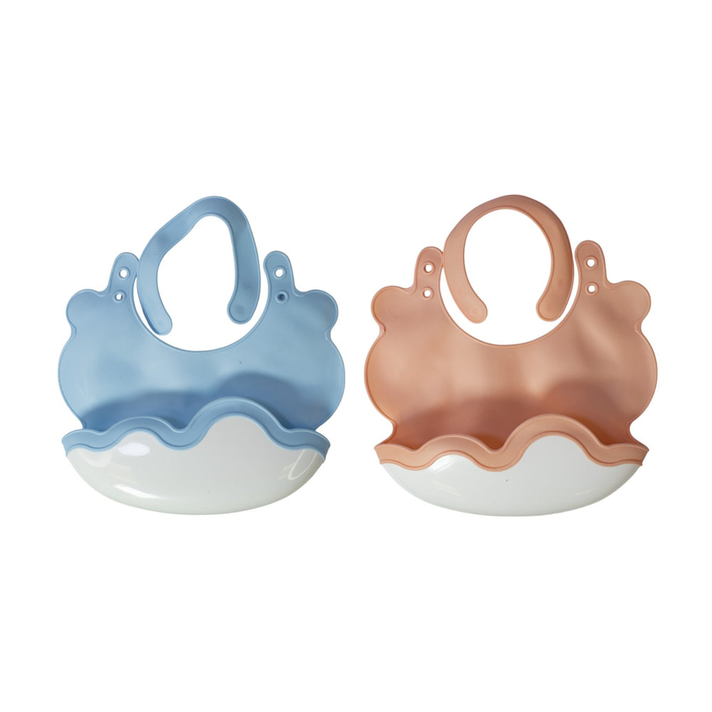 Babero Comedor con Bolsillo 3D de Silicona