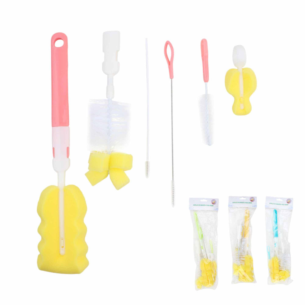 Juego De Cepillos Para Botellas De Seis Piezas. - Q&X