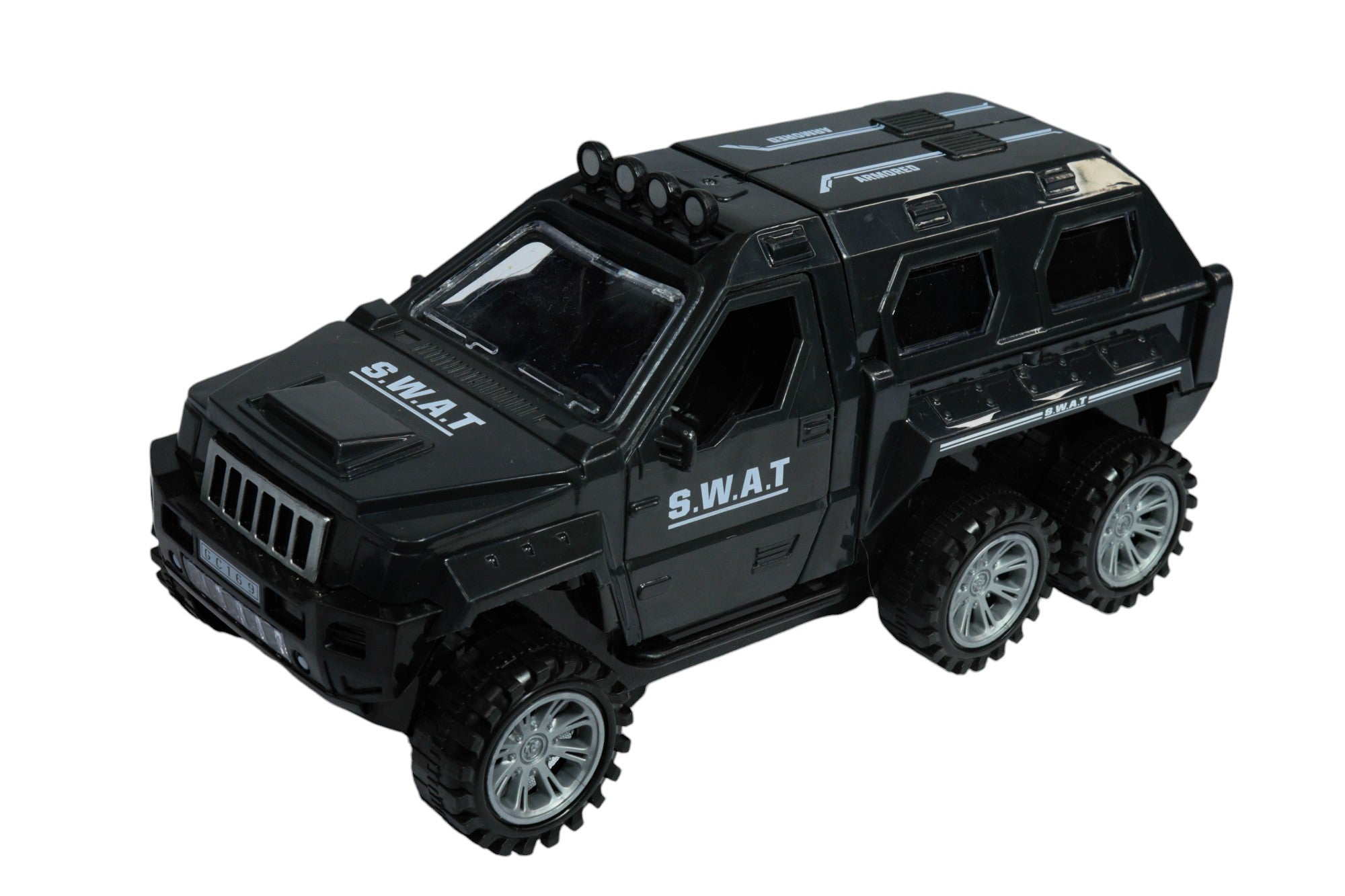Camioneta S.W.A.T con cañón