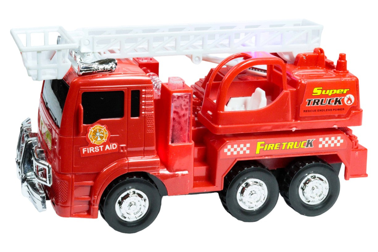 Camión de Bomberos Eléctrico con Escalera Extensible