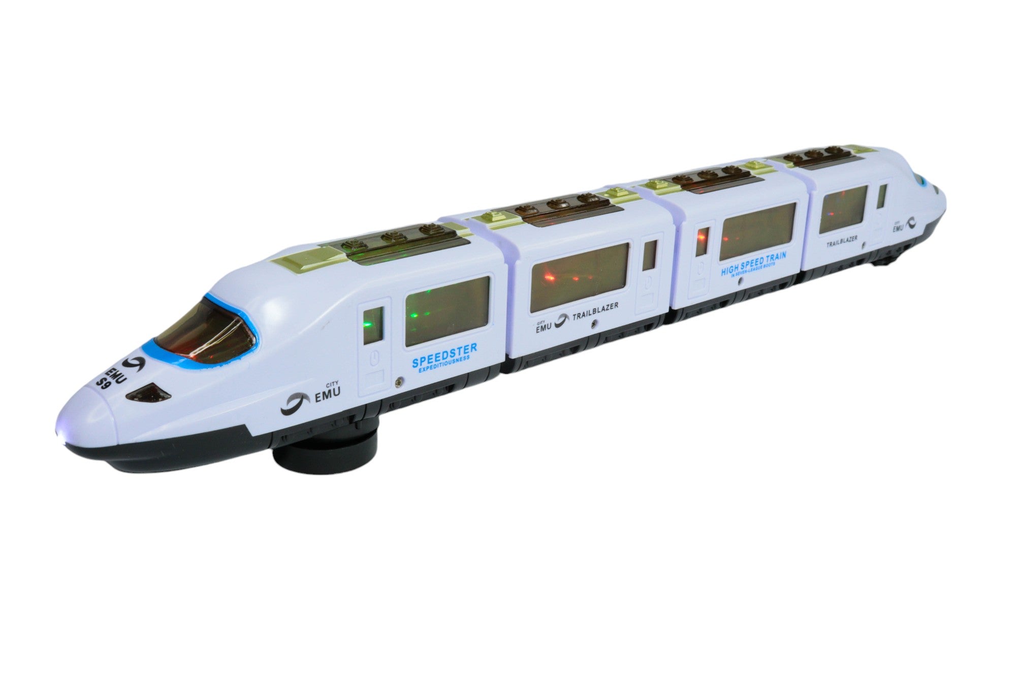 Tren Bala Eléctrico con Luces y Movimiento