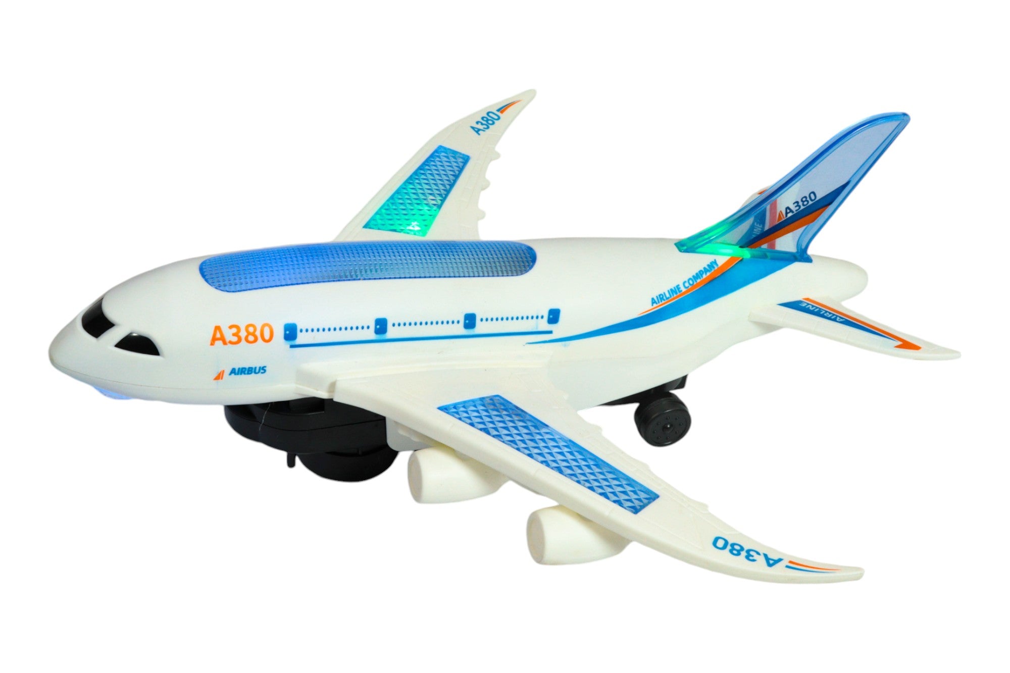 ✈️ Avión Eléctrico A380 Space Shuttle con Luces y Sonido