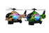 🚁 Helicóptero de Juguete Army Patrol con Luces y Sonido