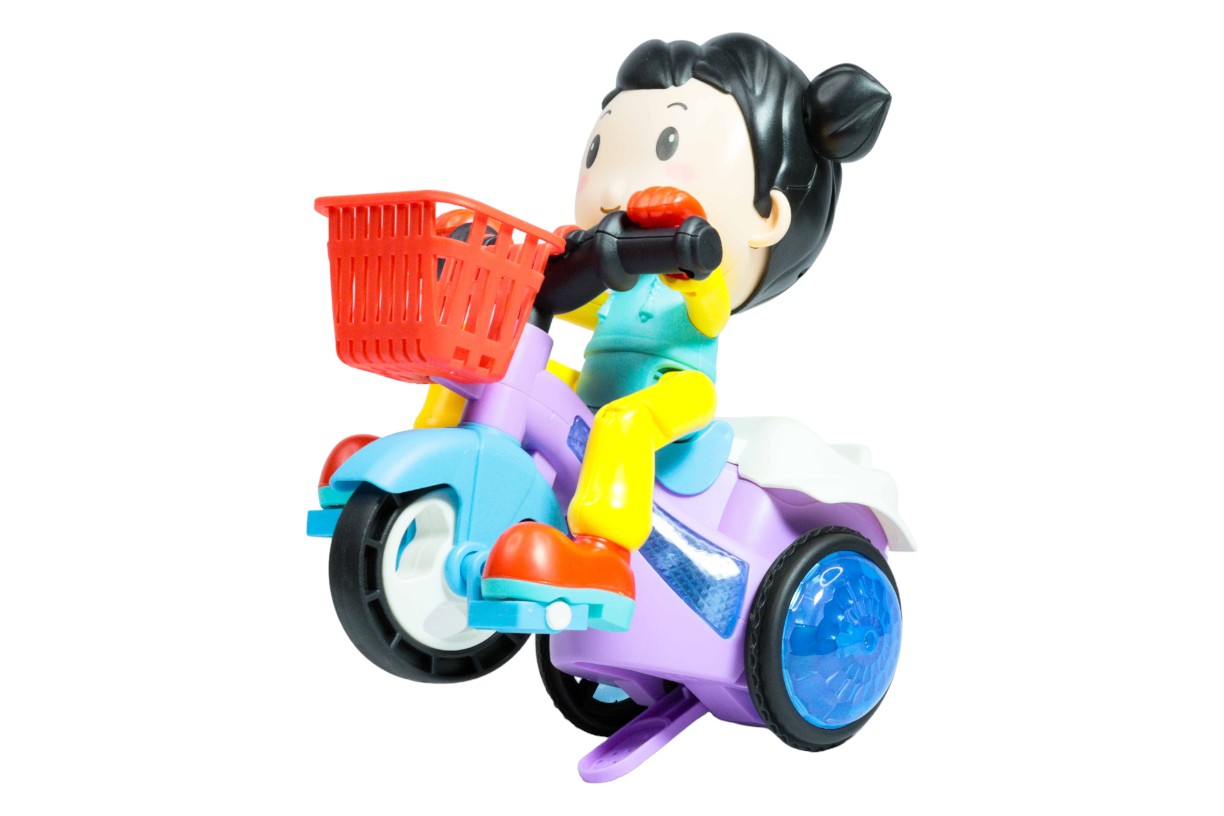 🚴‍♂️ Triciclo Musical con Luces LED para Niños y Niñas