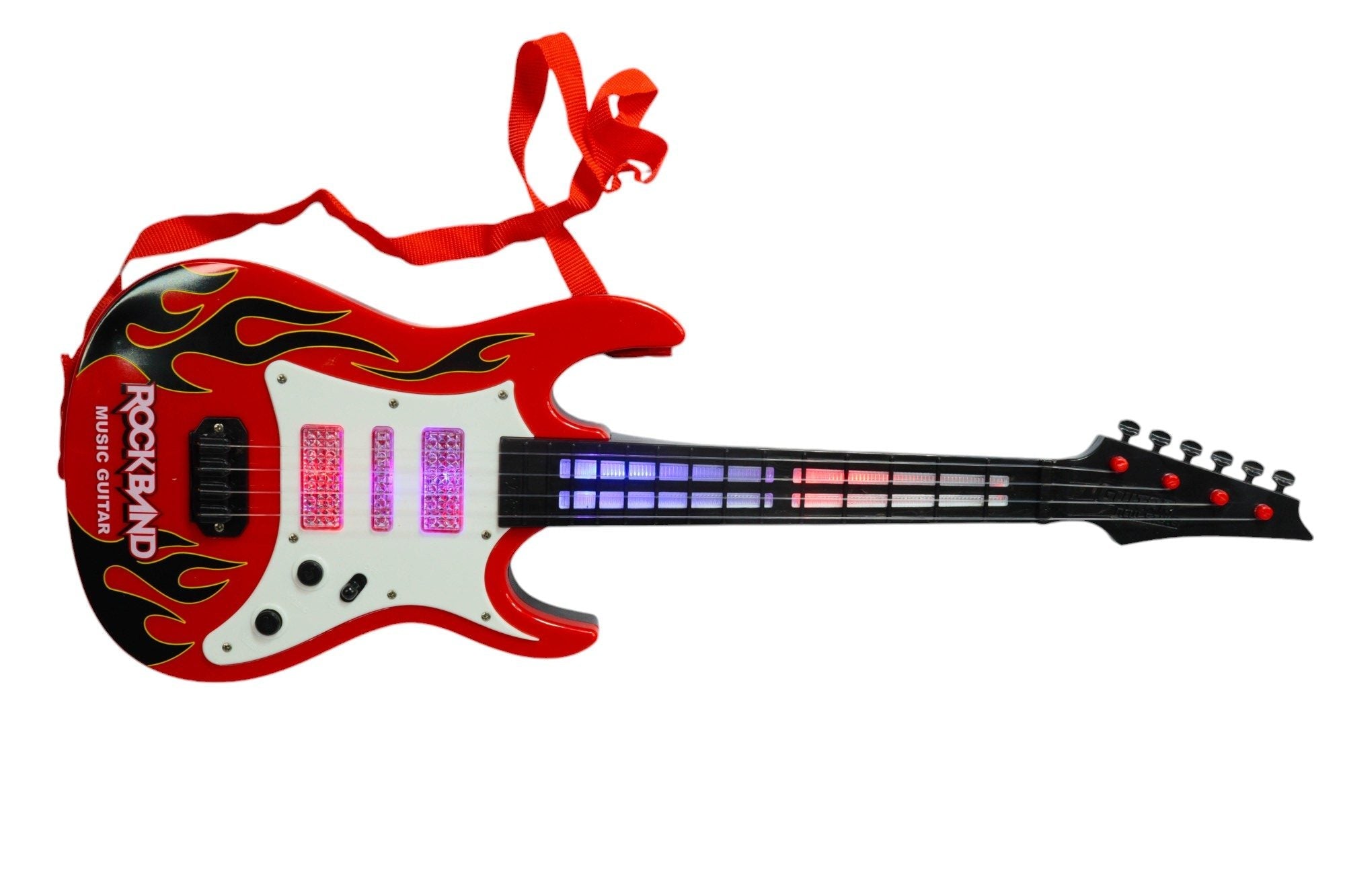 Guitarra Eléctrica Infantil con Luz y Sonido 