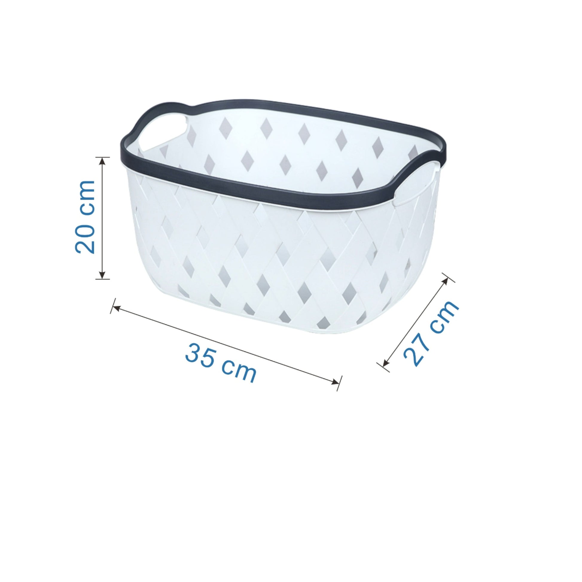 Canasto organizador 35×27×20 cm modelo 63#