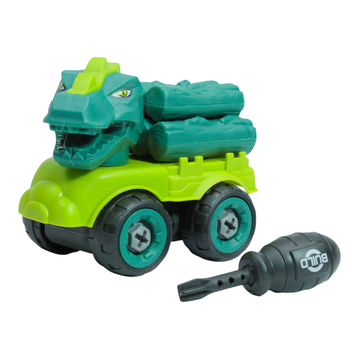 Set de Vehículos Dinosaurio DIY – 12 Piezas