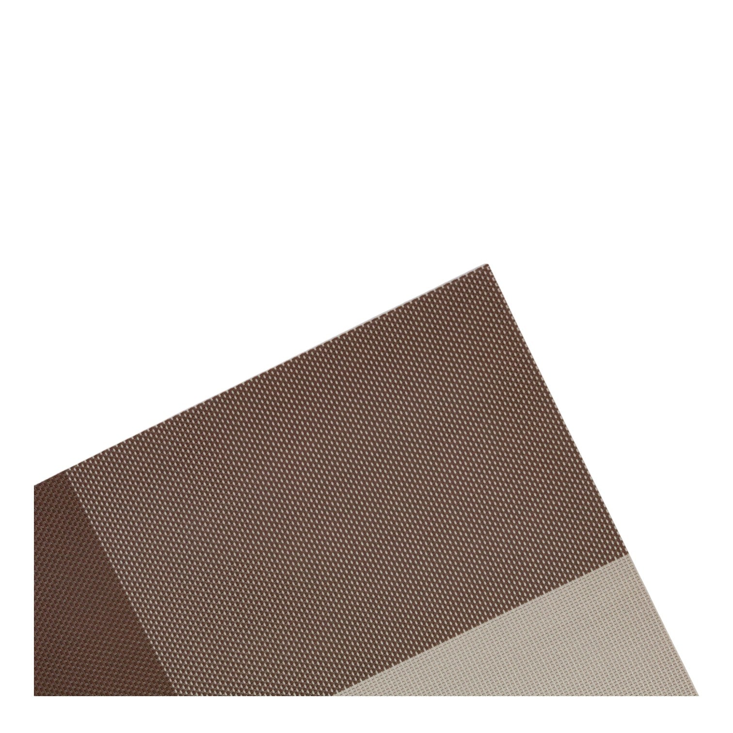 Juego de 6 individuales rectangulares con diseño de cuadros, 30x45 cm
