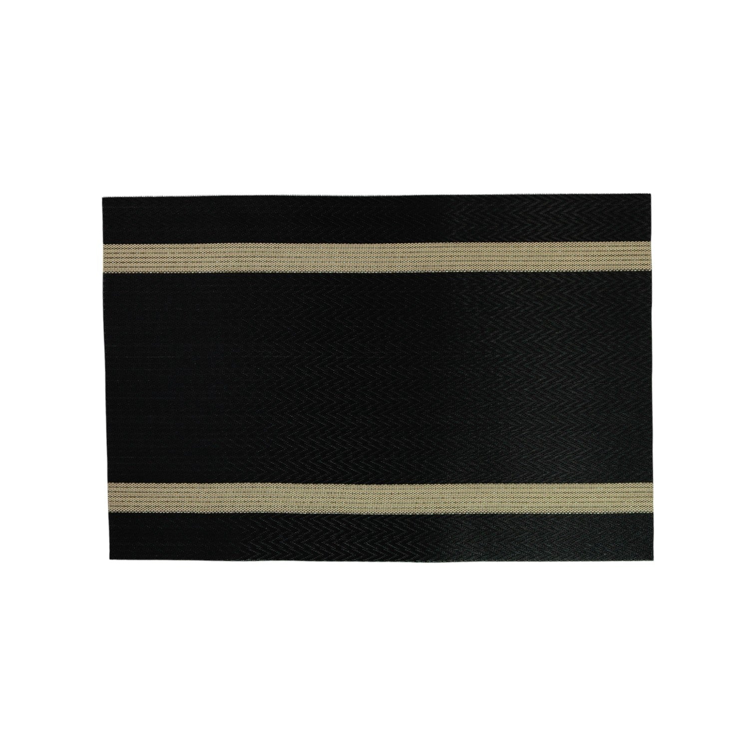 Set de 6 manteles individuales con detalles dorados 30x45 cm