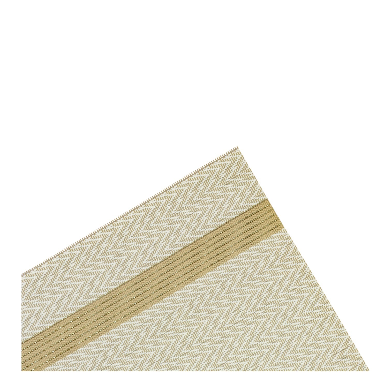 Set de 6 manteles individuales con detalles dorados 30x45 cm
