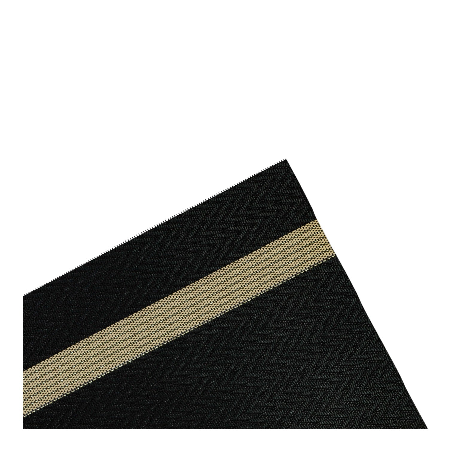 Set de 6 manteles individuales con detalles dorados 30x45 cm