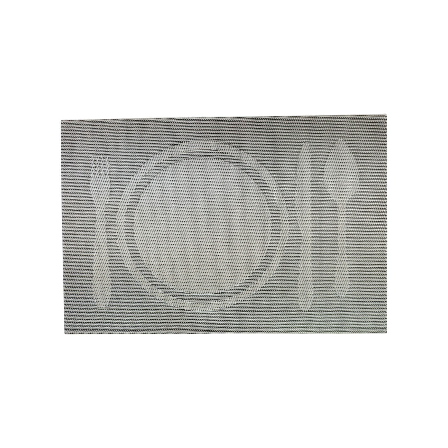 Set de 6 manteles individuales rectangulares con diseño de utensilios 30x45 cm