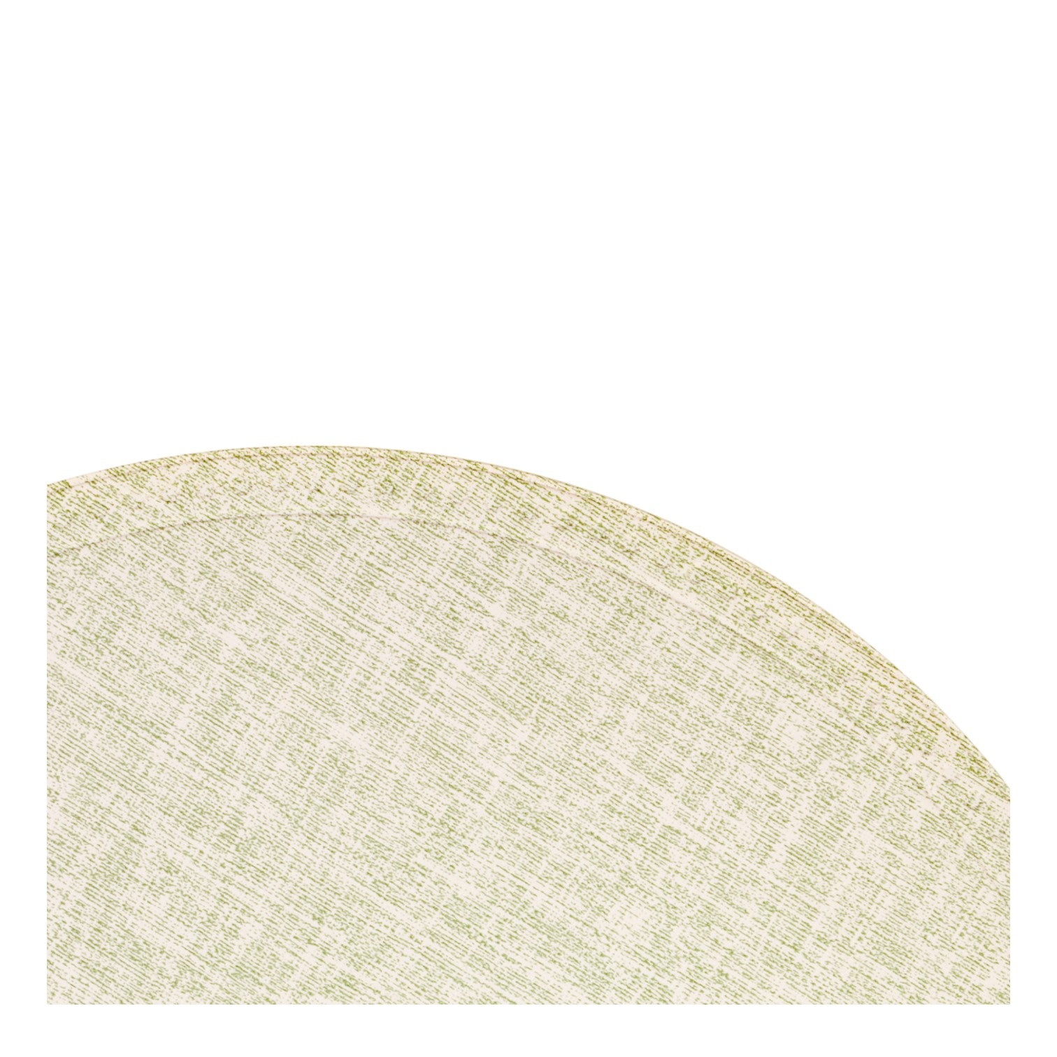 Mantel Individual Redondo Efecto Madera 38x38 cm