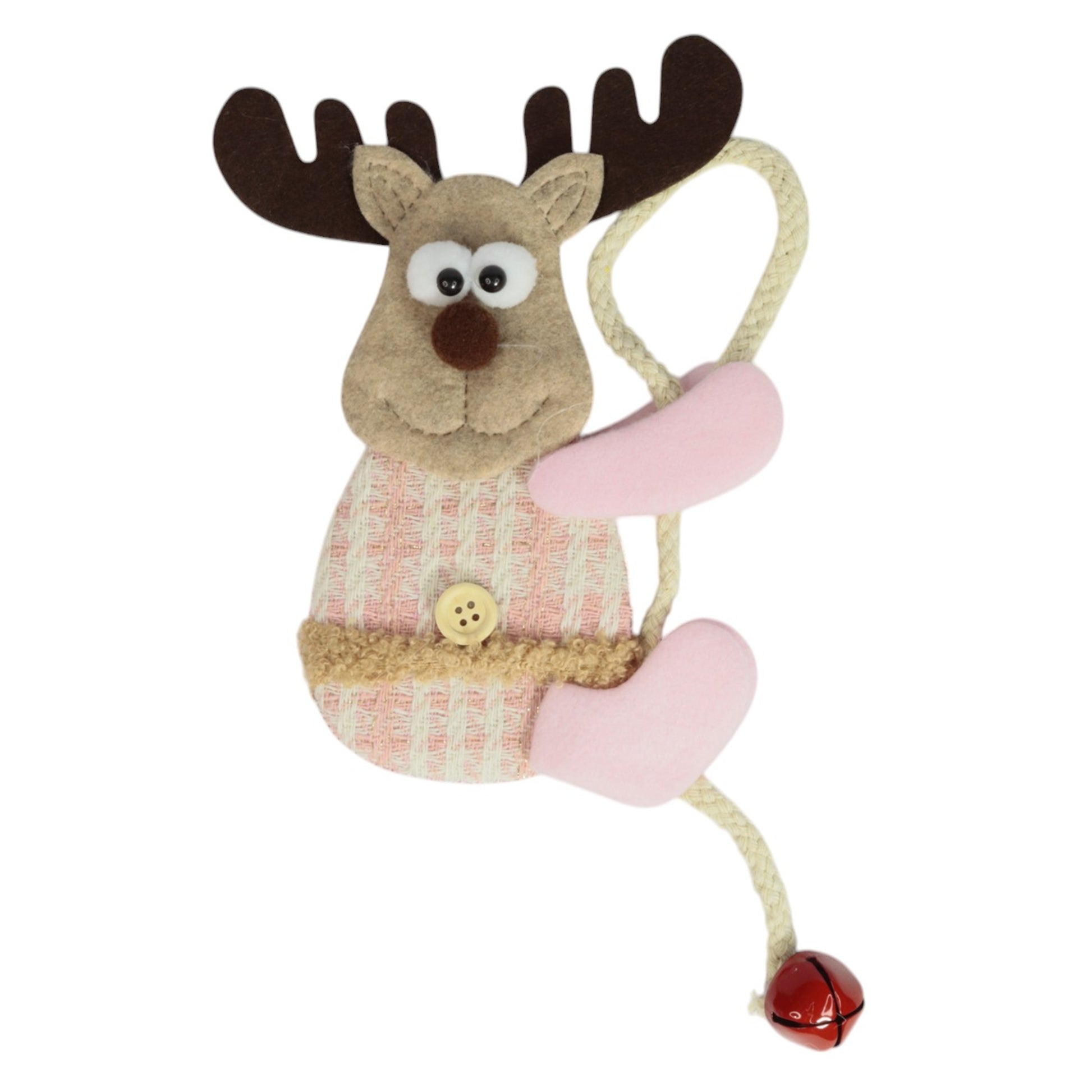 Colgante De Tela navideño 17x12 cm - Q&X