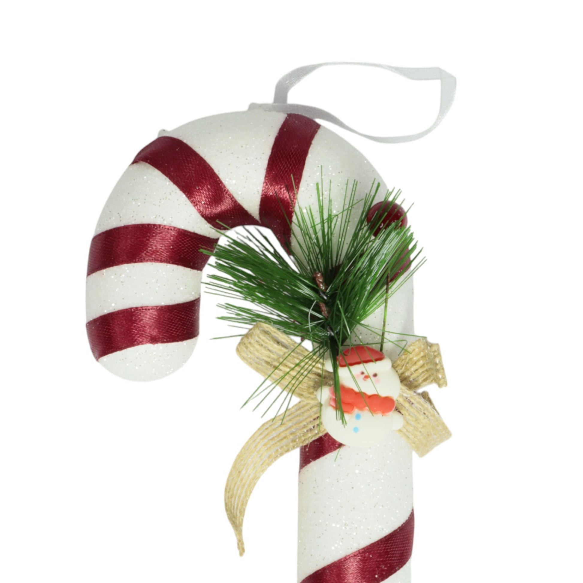 Colgante bastón navideño - Q&X