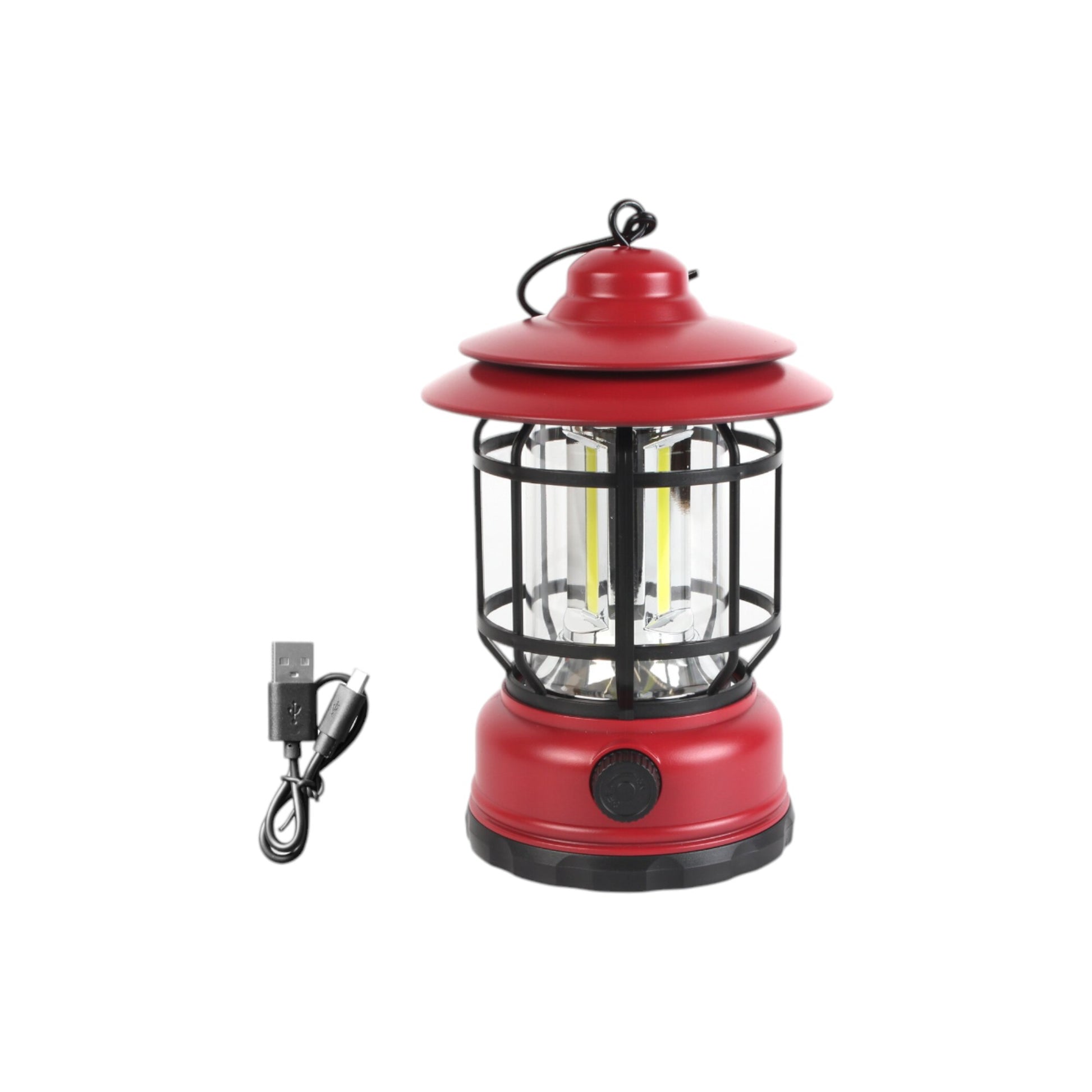 Lampara de Camping Retro Recargable Tipo C