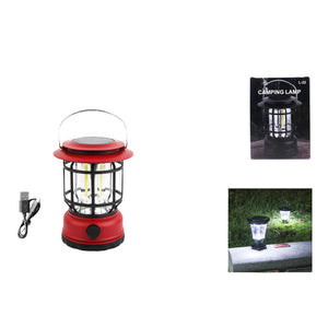 Luz De Camping Ambiental Recargable Solar/Tipo-C - Q&X