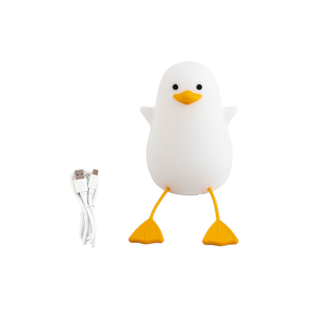 Lampara de Mesa de Silicona Patito