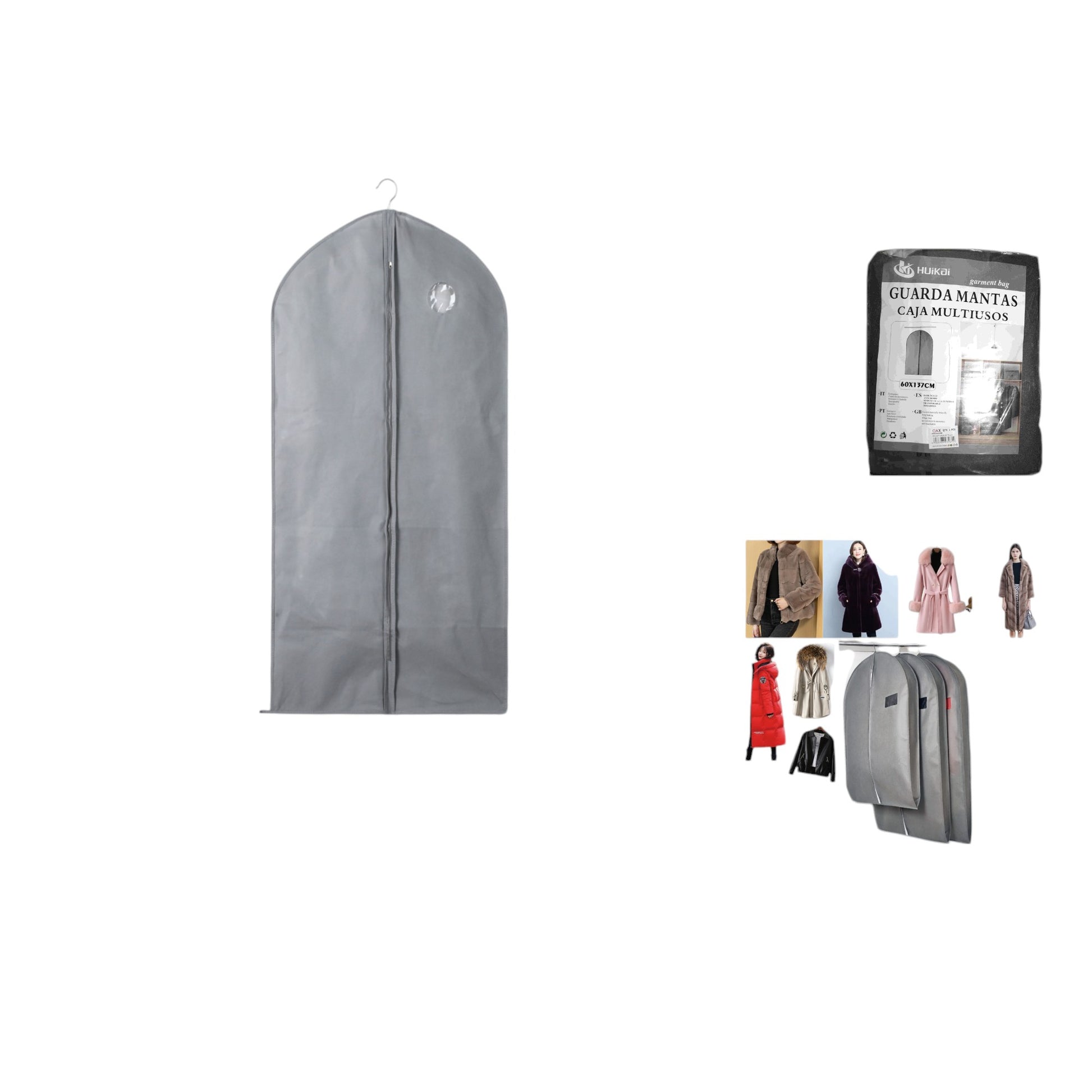 Funda para trajes 60x137 cm