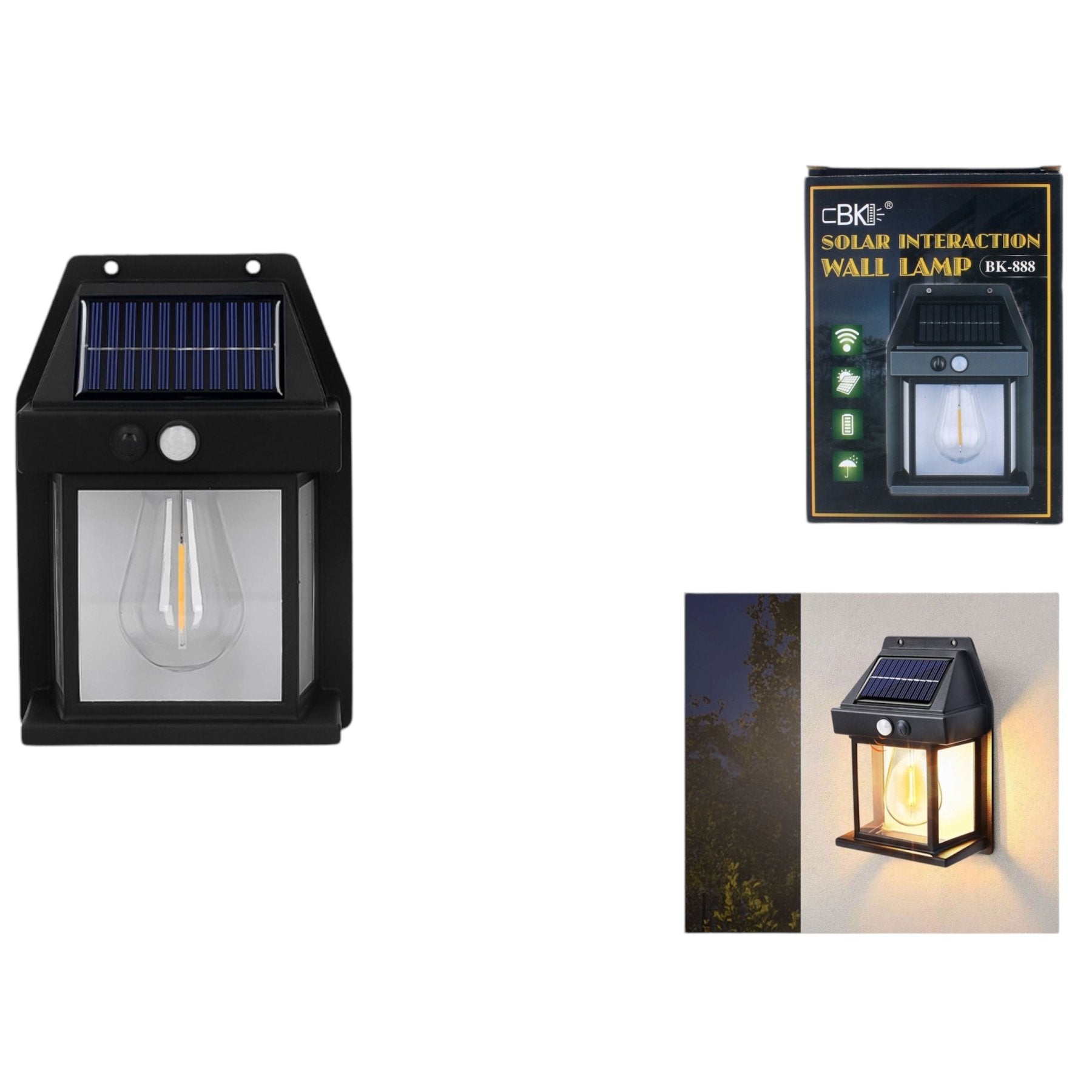 Luz Solar De Pared - Q&X