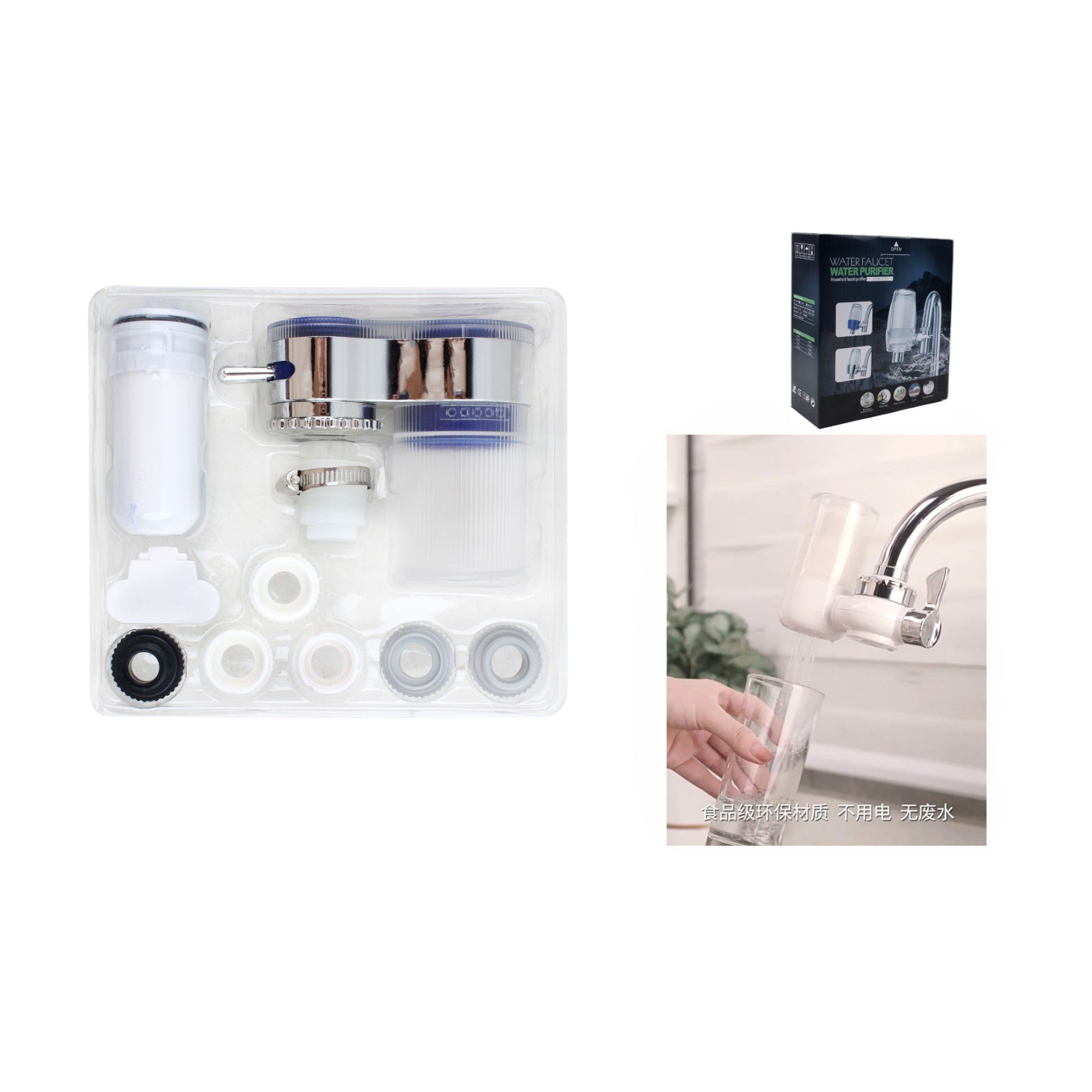  Filtro de Agua para Grifo  Modelo 060 Cromado